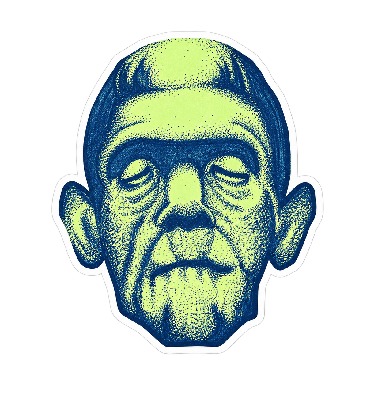 Disegno originale di Frankenstein